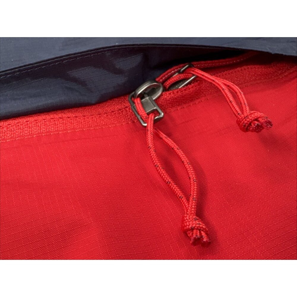 Patagonia Torrentshell Rain jacket H2No Anorak Pullover Hooded Mens XS Blue Red - Picture 10 of 13